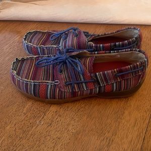 Twisted X Serape Kids Youth Moccasin Boat Shoes Style YDM0041 Unisex 5.5